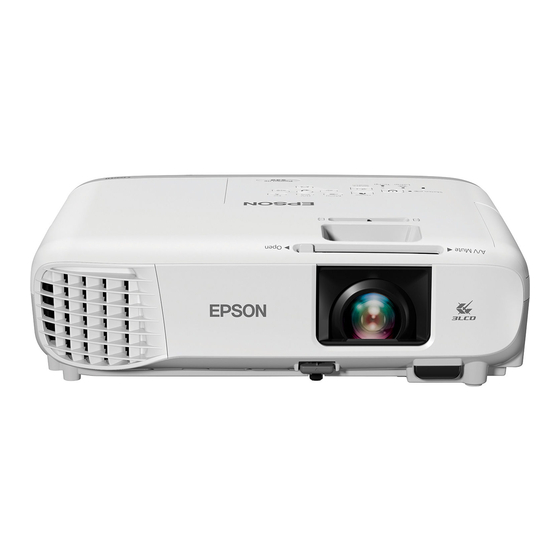 Epson PowerLite S39 User Manual