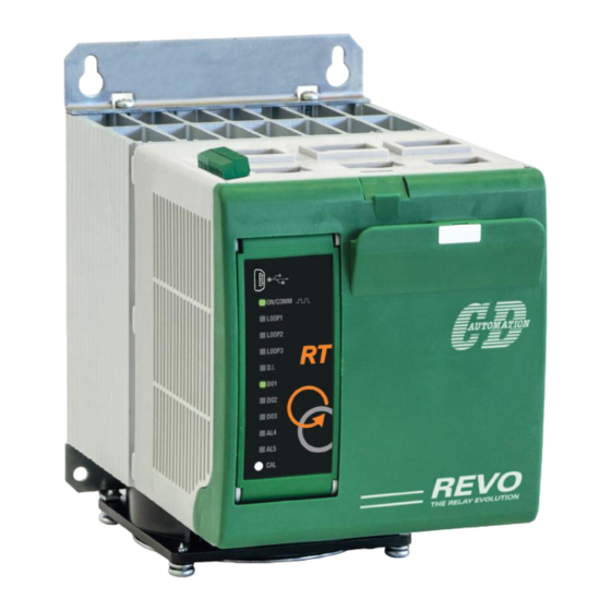 CD Automation REVO RT Power Controller Manuals