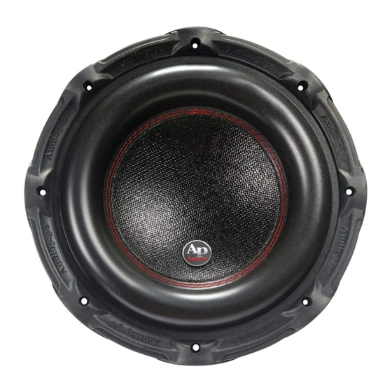 Audiopipe TXX-BDC1-10 User Manual