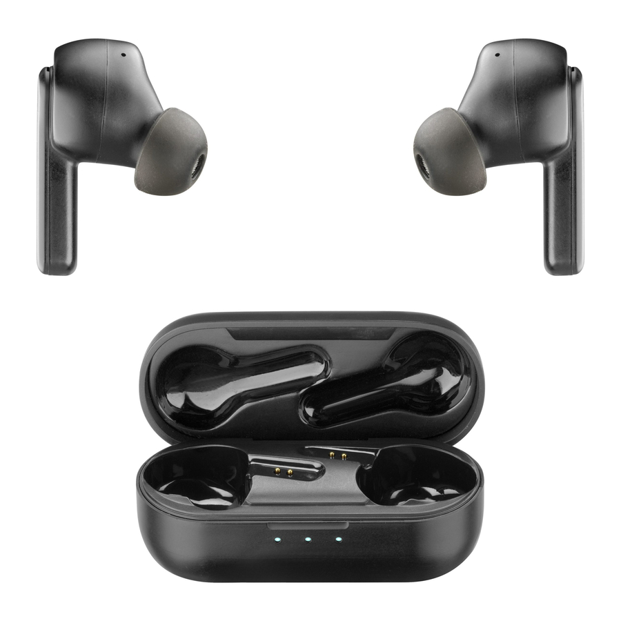 Cellularline SHEER - Wireless Stereo Bluetooth ANC Earbuds Manual