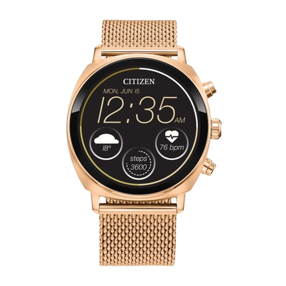 Citizen P991 Quick Start Manual