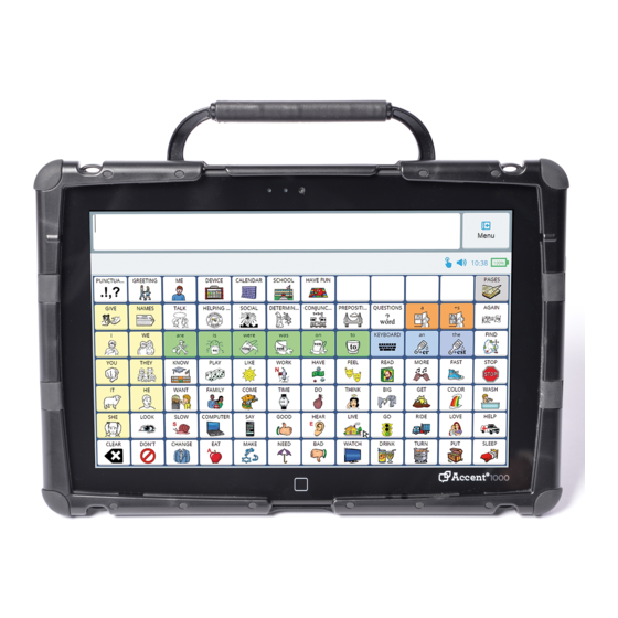 Prentke Romich Company Accent 1000 User Manual