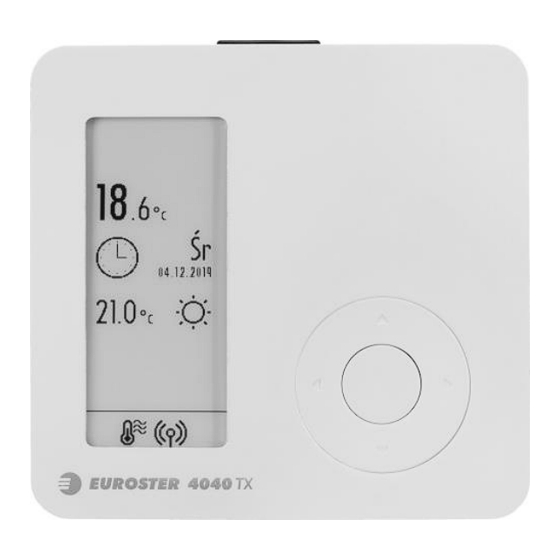 EUROSTER 4040TXC6 Installation And Operation Manual