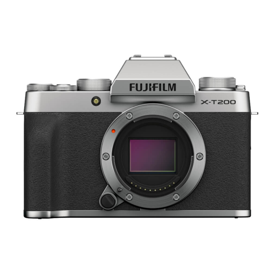 FujiFilm X-T200 - Digital Camera Manual