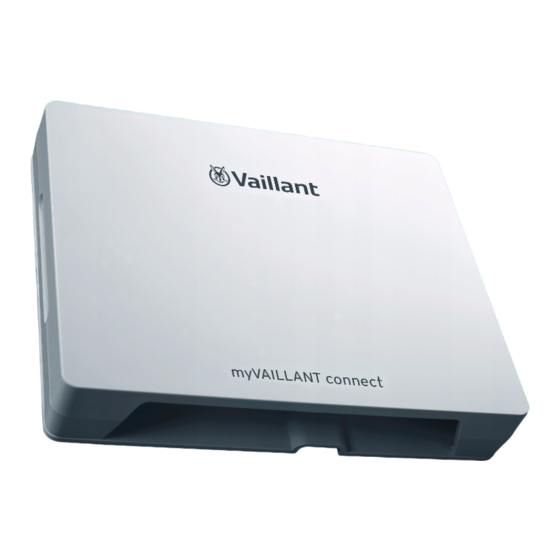 Vaillant myVAILLANT connect VR 940 Installation Instructions Manual