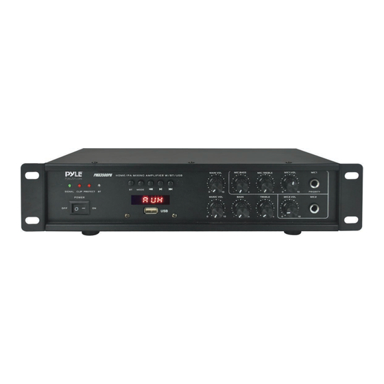 Pyle PMX3500PH User Manual