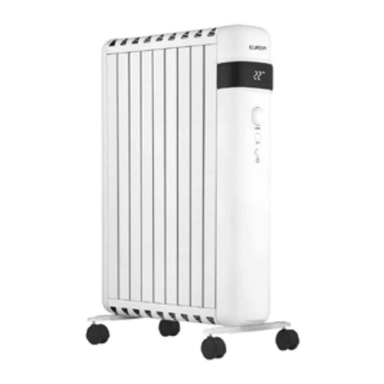 EUROM RAD 2000 Oil free Wi-Fi Instruction Manual
