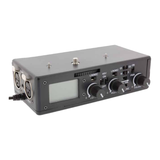 BeachTek DXA-5D Operating Instructions