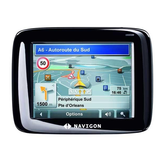 Navigon GPS Receiver User Manual