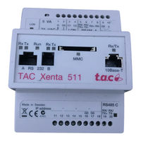 TAC Xenta 511 Installation Instruction