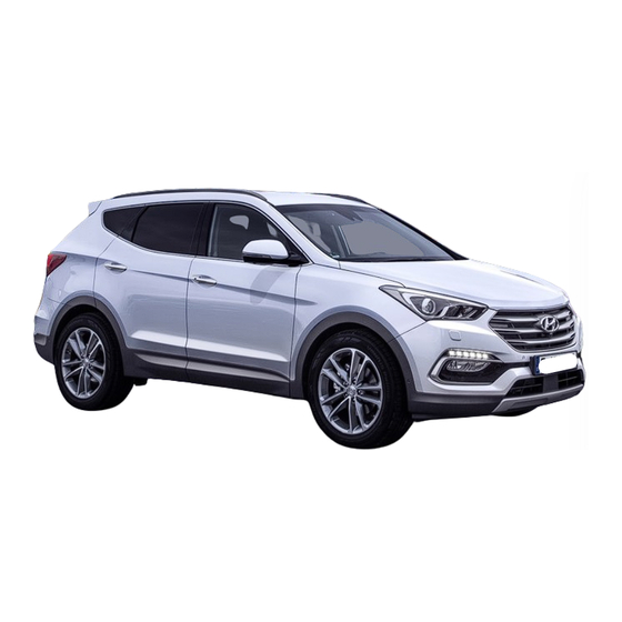 Hyundai SANTA FE 2016 Quick Reference Manual