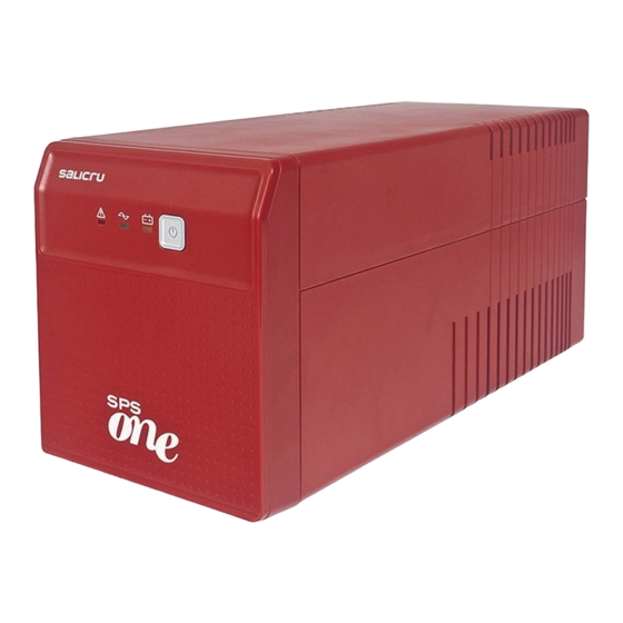 Salicru SPS One Series Quick Start Manual
