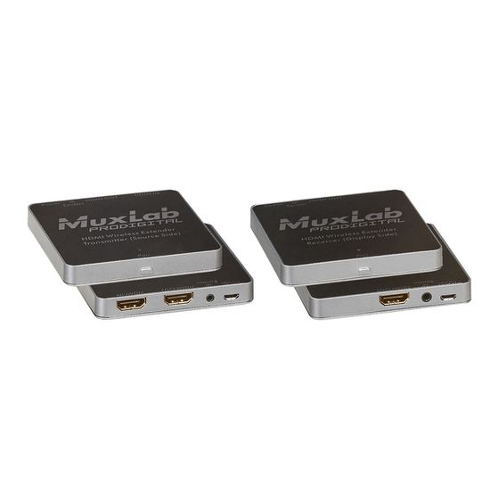 MuxLab 500780 Quick Installation Manual