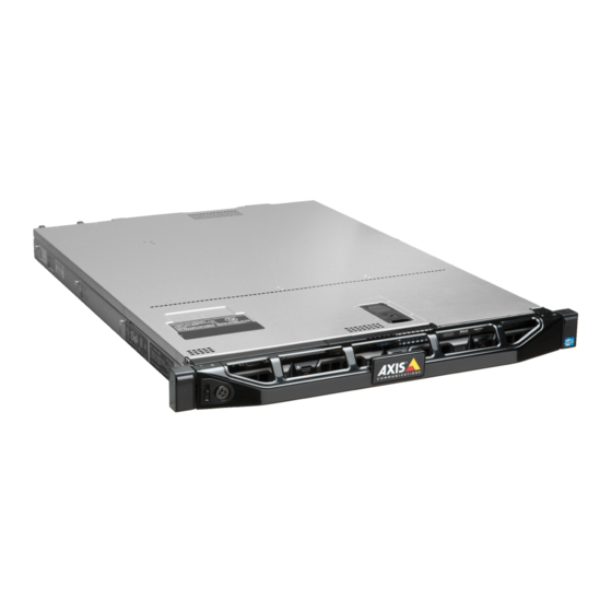 Axis S10 Series Installation Manual