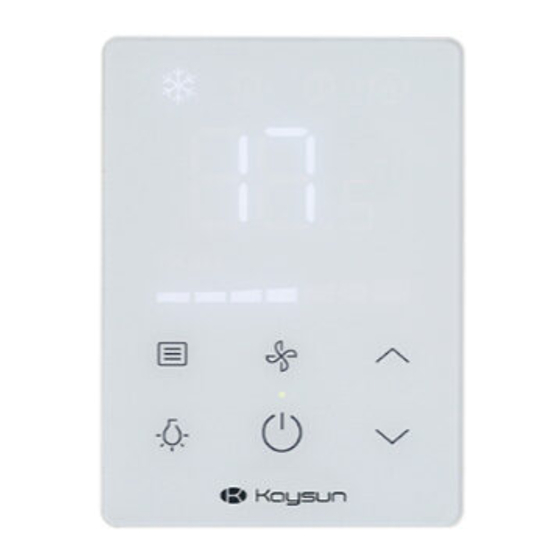 Kaysun KC-FCS2 Installation & Owner's Manual