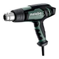 Metabo HGE 23-650 LCD Instructions Manual