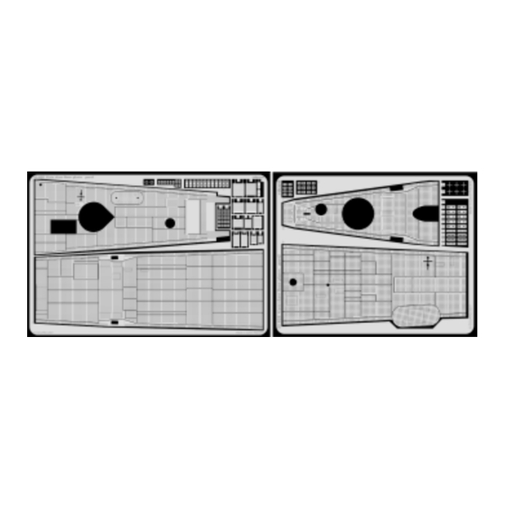 Eduard Gato class floor plates 1/72 Quick Start Manual