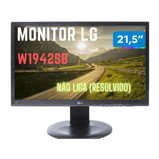 LG Flatron W2042S User Manual
