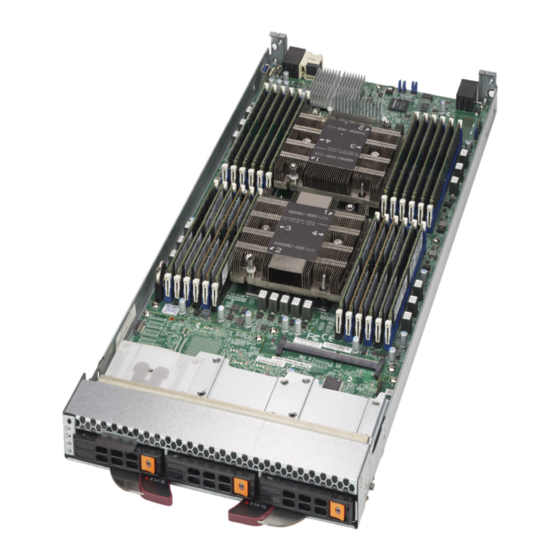 Supermicro SuperBlade SBI-6429P-T3N User Manual