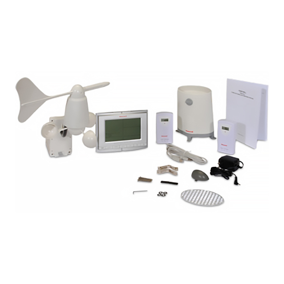 Honeywell TE831W-2 - Complete Wireless Weather Station Manuals