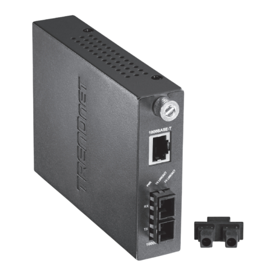 TRENDnet TFC-1000MSC D1 Quick Installation Manual