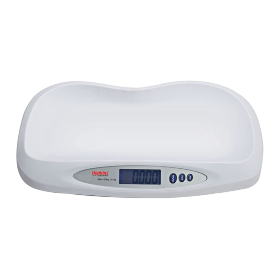 Hopkins 2-in-1 Baby Scale User Manual