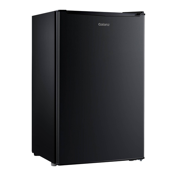 Galanz GLR33MBKE02 Compact Refrigerator Manuals
