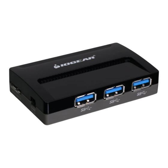IOGear GUH374 Quick Start Manual