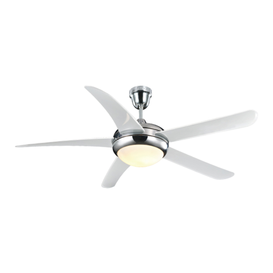 User Manuals: Rubine RCF-VIVO-5BL Ceiling Fan