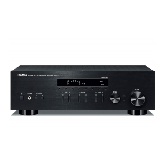 Yamaha R-N303 Stereo Receiver Manuals