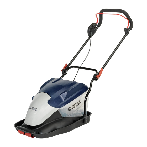 Spear and jackson cordless store lawn mower manual