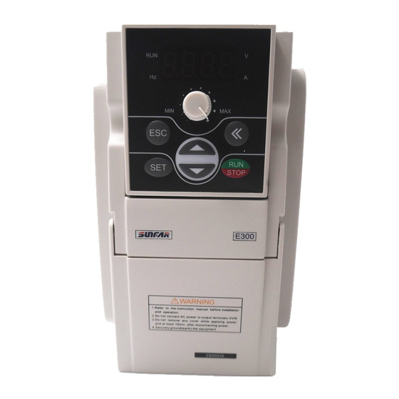 Sunfar E300-2S0002B Manuals