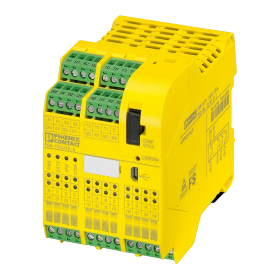 Phoenix Contact PSR-TRISAFE-S Manual
