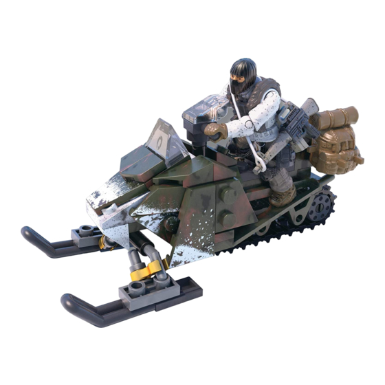 Mega Construx Call of Duty Snowmobile Scout Manual