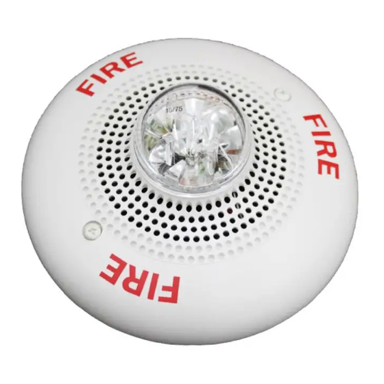 System Sensor SpectrAlert SP2C Series Installation And Maintenance Instructions