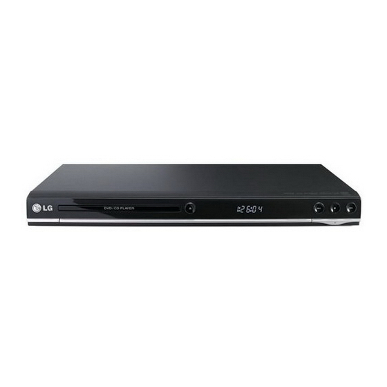 LG DVX457 Manual