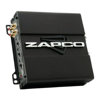zapco ST-X III Series Owner's Manual