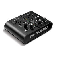 M-Audio M-TRACK plus User Manual