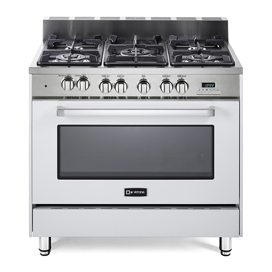 Verona VEFSGE 365 36-Inch Gas Range Manuals
