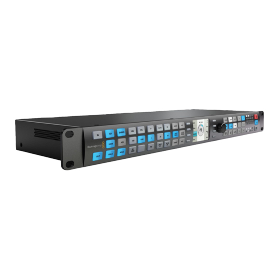 Blackmagicdesign Teranex Processors Installation And Operation Manual