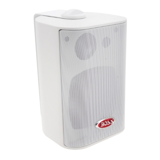 Boss MR4.3W Installation & Owner's Manual