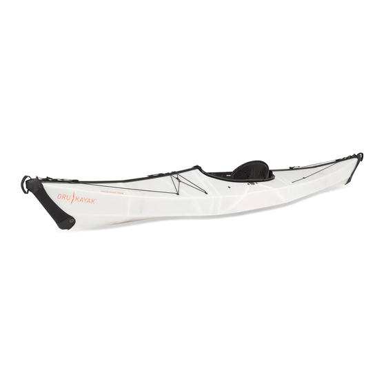 Oru Kayak BAY ST Owner's Manual