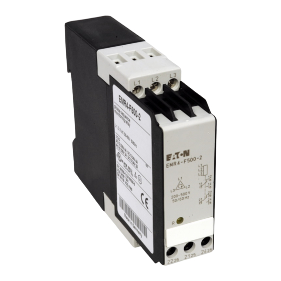 Moeller EMR4-F500-2 Installation Instructions