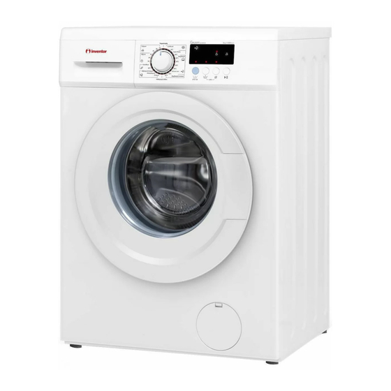 User Manuals: INVENTOR GLX06010 Washing Machine