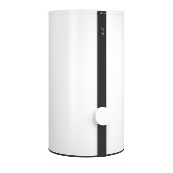 Viessmann VITOCELL 300-B Installation And Service Instructions Manual