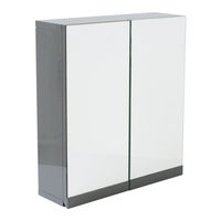 Argos Gloss Double HOME Wall Cabinet Grey Quick Start Manual
