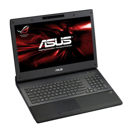 Asus G74S Series Manuals