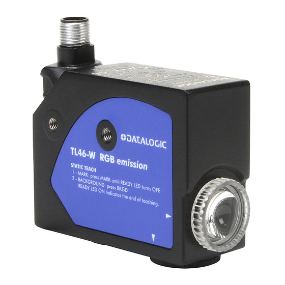 Datalogic IO-Link TL46 Instruction Manual