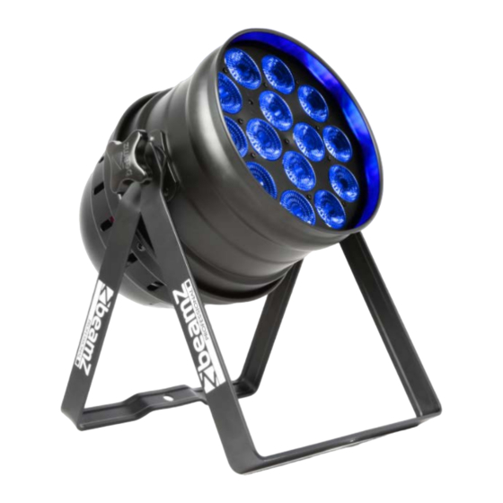 Beamz professional BPP225 Instruction Manual