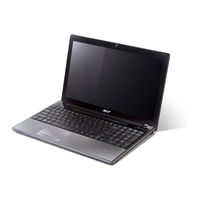 Acer ASPIRE 5745 Quick Manual